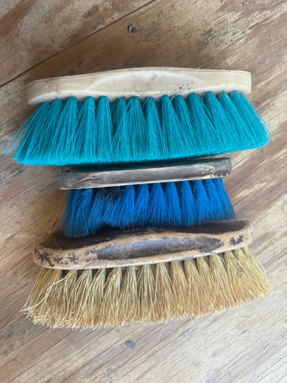 Horse brush lot